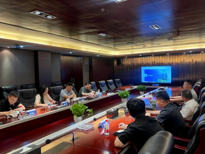 龙泉市副市长朱晏秋一行莅临金恒德集团考察调研